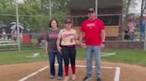 A special senior day for Otterbein softball player as her mother, an Otterbein professor, fights rare form of cancer