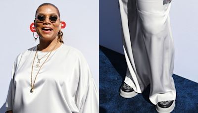 Queen Latifah Does Logomania in Gucci Sneakers for QVC Quintessential 50 Summit