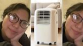 ‘We are being charged $400 a month’: Renter uses portable AC unit hack to circumvent high electricity bill this summer