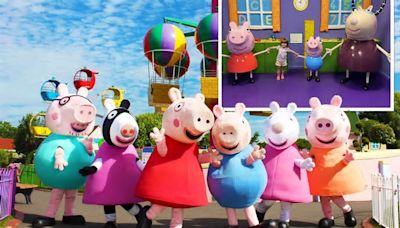 I took my kids to Peppa Pig World for the first time – and was surprised how much there was for both toddlers and babies