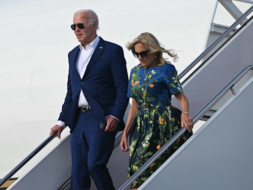 Jill Biden, facing calls for her husband to step down, defends him fiercely