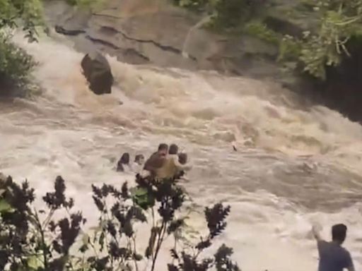 Lonavala waterfall tragedy: Body of 1 of 2 missing children found