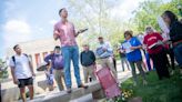 'Bring them home.' Indiana University students, faculty rally against 'Hamas propaganda'