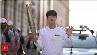 BTS Jin's Selection as Olympic Torchbearer: The Truth Revealed | - Times of India
