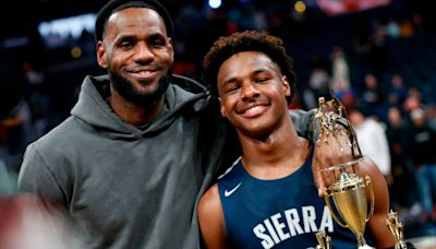 詹姆斯父子如願同隊 NBA湖人第55輪簽下皇子布郎尼