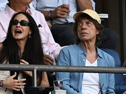 Mick Jagger, 81, joins girlfriend, 37, and son, 8, at the Olympics