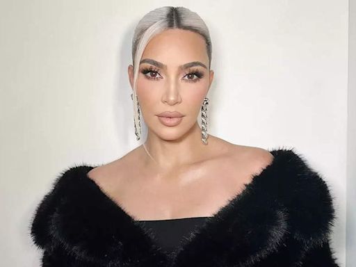 Kim Kardashian stuns fans with an icy blonde hair transformation before the 2024 Met Gala | English Movie News - Times of India