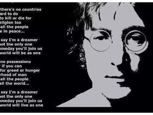 John Lennon's 'Imagine': A vision of peace and unity | World News - Times of India