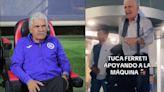 VIDEO: El 'Tuca' Ferretti apoya al Cruz Azul para ganar la final del Clausura 2024