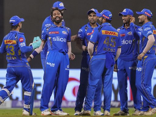 Mumbai Indians become first team to be eliminated from IPL play-off race