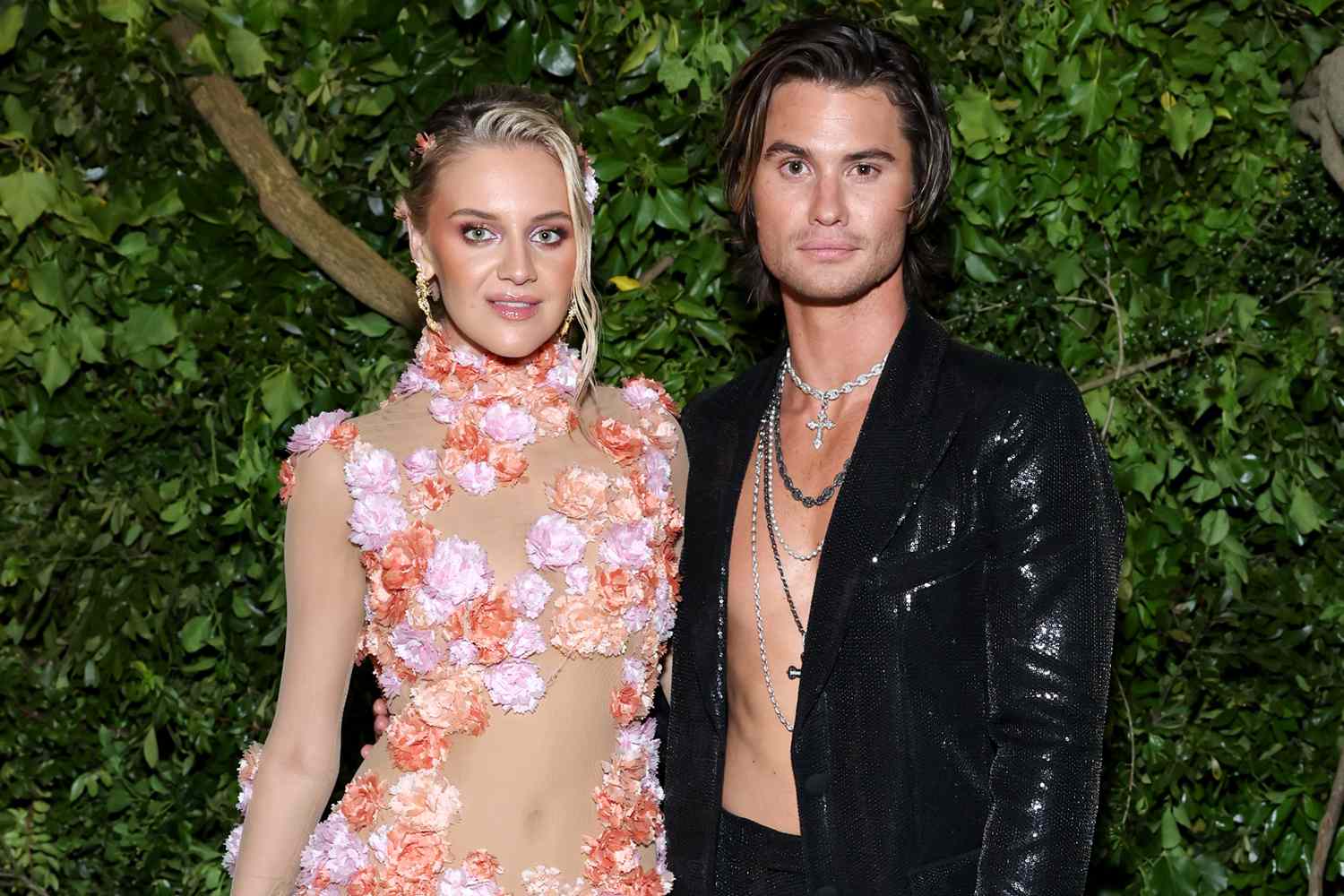 Kelsea Ballerini and Chase Stokes Let Their Love Bloom at the 2024 Met Gala (Look at Those Flowers!)