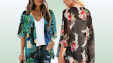 'Cover without overheating': This No. 1 bestselling kimono cardigan is on sale for as low as $14