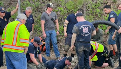 Man rescued from storm drain in Georgia after being trapped for about two days
