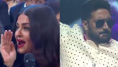 When Aishwarya Rai Said 'You Rocked It Baby' As Abhishek Bachchan Danced At IIFA | Watch Aaradhya's Reaction - News18