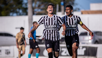 Em jogo de sete gols, Ceará bate o Furacão pelo Brasileiro Sub-20