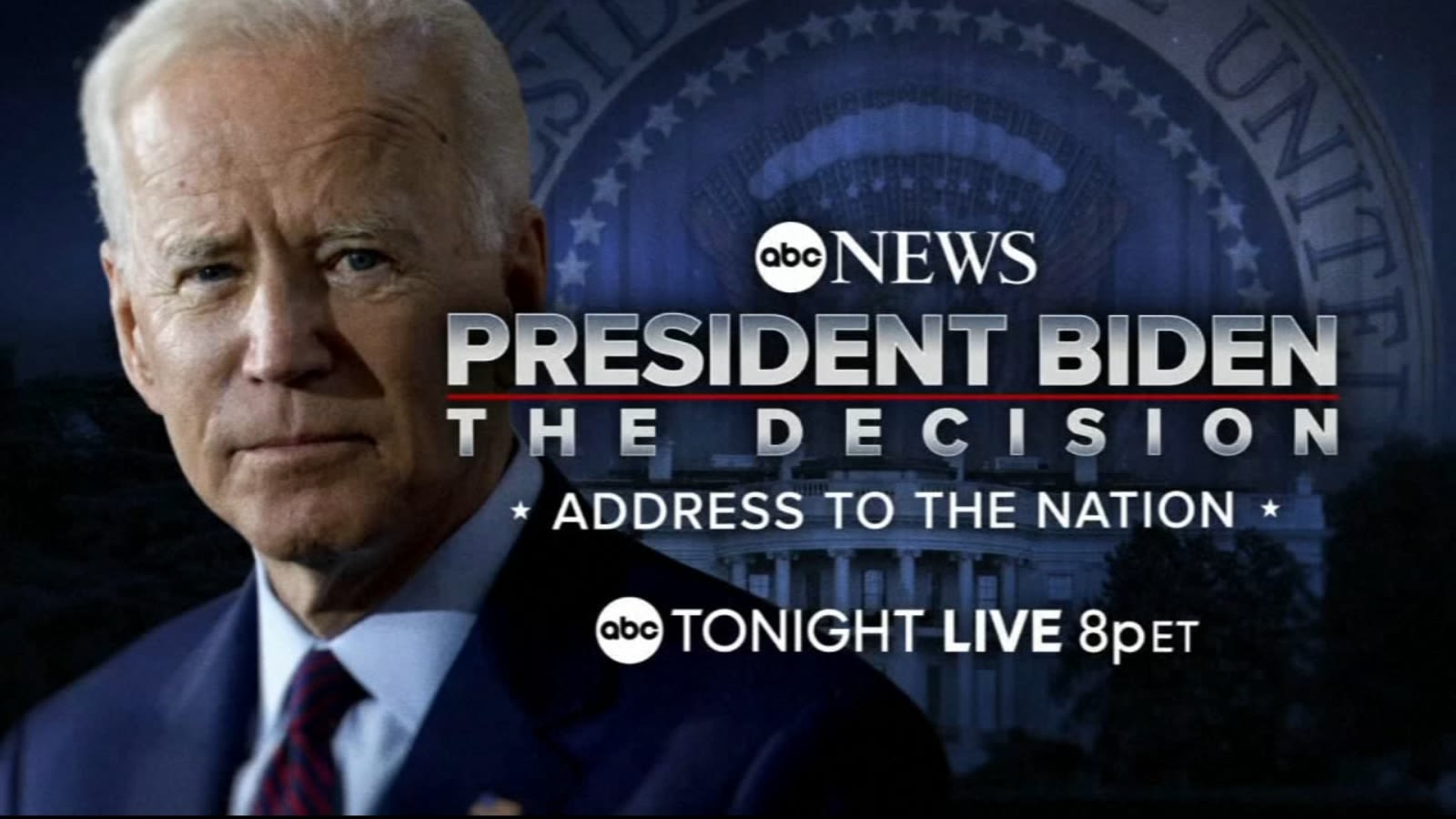 President Biden to address nation from Oval Office on decision to exit 2024 race and what comes next