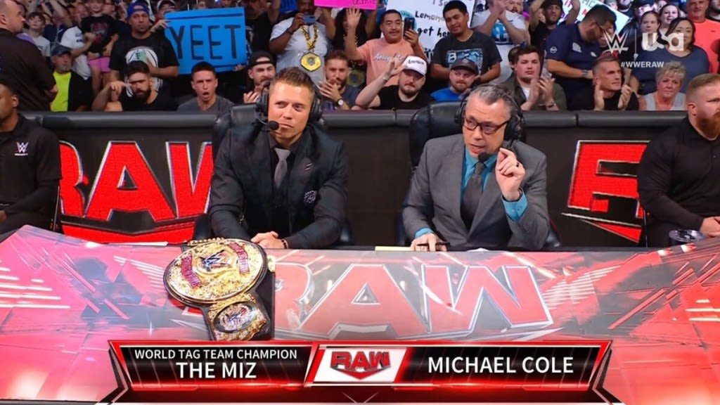 The Miz Fills In For Pat McAfee On 6/24 WWE RAW