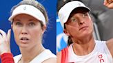 2024 Olympics: Tennis' Danielle Collins Has Tense Interaction With Iga Swiatek After Retiring From Match - E! Online