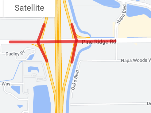 What's a diverging diamond interchange, why is I-75 in Collier County, Florida getting one?