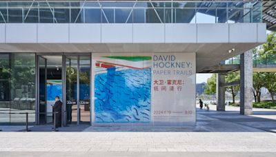 Russell Tovey Cocurates David Hockney Exhibition in Shanghai