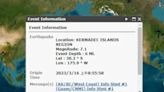 紐西蘭北部規模7.1極淺層地震 發佈海嘯警報