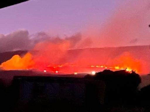 Brush fire on Haleakala Crater Road burns hundreds of acres, emergency proclamation signed