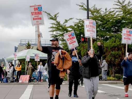 The Boeing strike has already cost the company and its workers $572 million – and the pace of losses is climbing