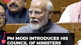 Lok Sabha session: Prime Minister Narendra Modi introduces his Council of Ministers