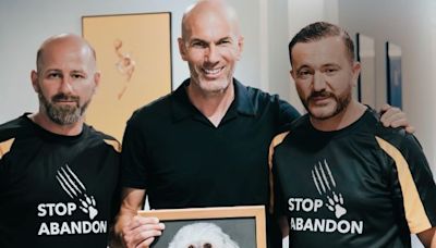 Malin, un Strasbourgeois chope le soutien de Zinédine Zidane pour soutenir la lutte contre l’abandon des animaux