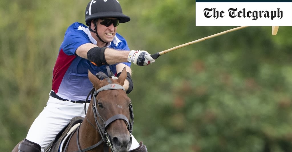 Prince William polo match raises £1m for charity