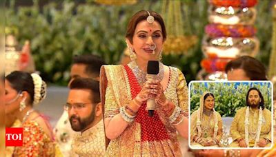 Nita Ambani explains the deep significance of Kanyadaan at Anant Ambani and Radhika Merchant’s wedding - Times of India