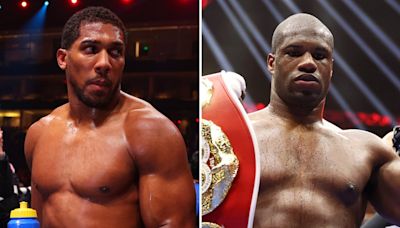 Anthony Joshua vs Daniel Dubois official as Britons prepare for title fight at Wembley