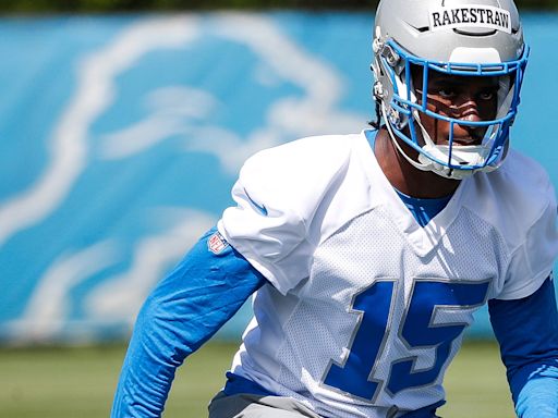 Detroit Lions rookie minicamp observations: Ennis Rakestraw Jr. has a light load in debut