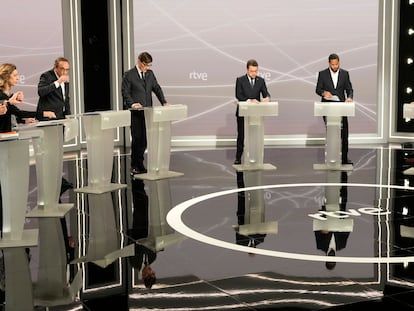 Compasión por los candidatos exhaustos en el debate electoral