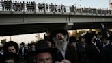 Ultra-Orthodox Jews block highway to protest Israel's new mandatory military service ruling