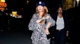 Rihanna Rocks Head-To-Toe Zebra Stripes; Leopard Print Found Dead