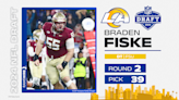 Rams trade up 13 spots, select Florida State DT Braden Fiske in Round 2