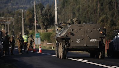 Tres carabineros asesinados en una emboscada en la región chilena del Biobío: fueron quemados