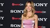 Sydney Sweeney Takes Vegas in a Body-Hugging Velvet Pink Jumpsuit