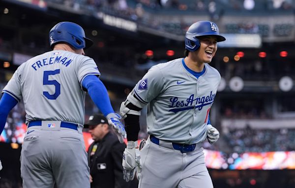 Dodgers star Shohei Ohtani hits longest home run at Oracle Park in nearly two years