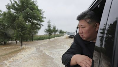 5,000 people rescued from flooding in North Korea in evacuation efforts led by Kim, report says