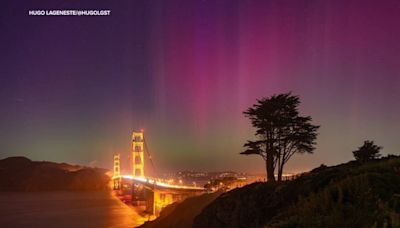 Northern Lights dazzle over Bay Area skies amid solar storm