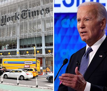 Biden Should Drop Out After “Failed” Debate Performance, Says NYT