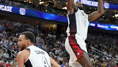 LeBron James, Stephen Curry impress as US romp past Canada in Olympic basketball warmup