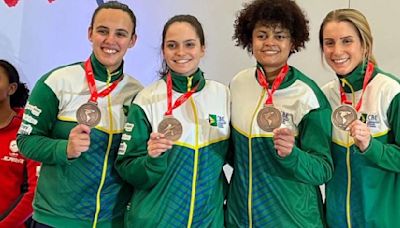 Brasil fecha Pan com bronze no florete feminino por equipes