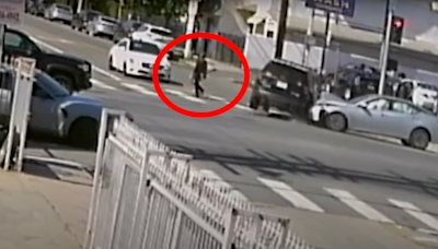 LAPD details patrol car crash that killed pedestrian in Hollywood