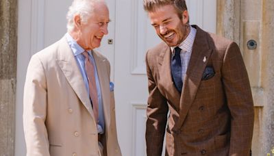 Beckham is given charity ambassador role by King after pair bonded over nature