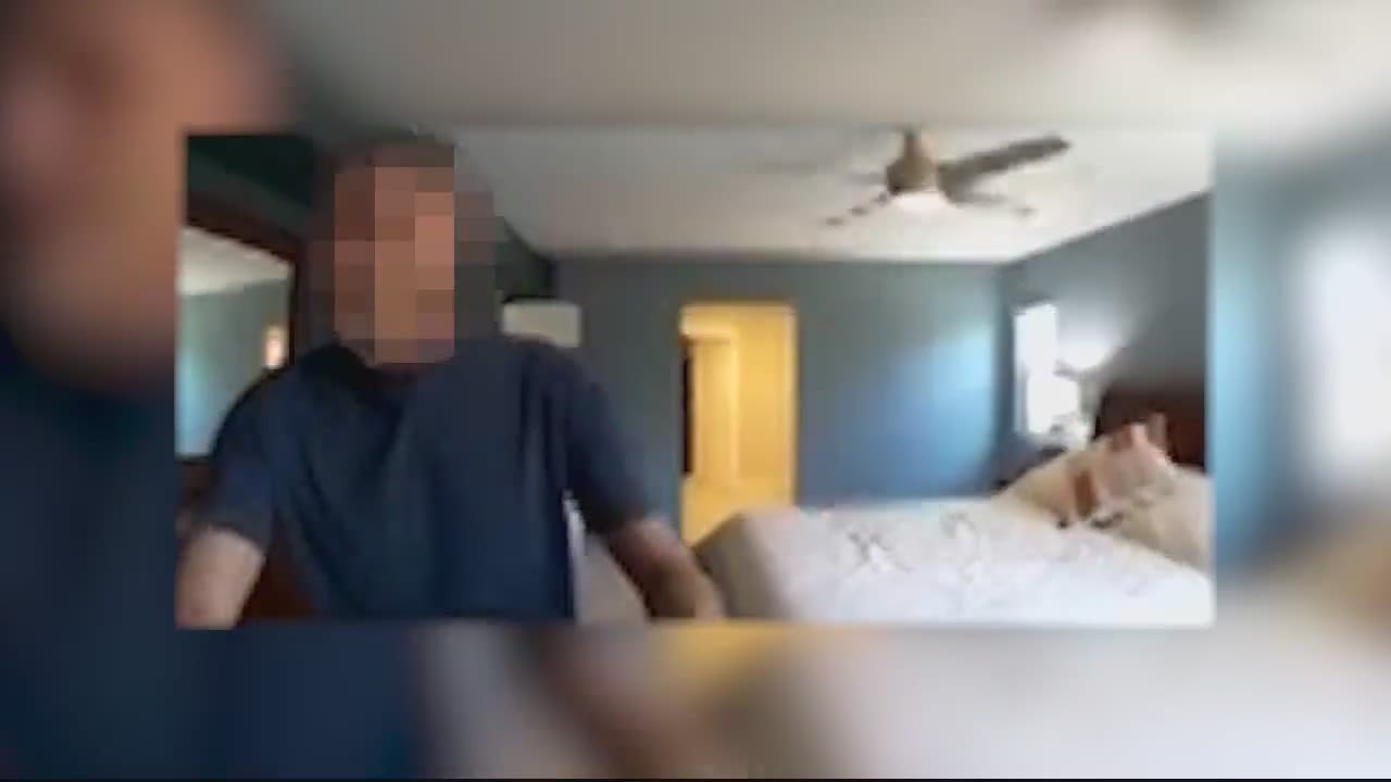 Homeowner video shows man rummaging through dresser during open house