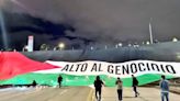 Esta es la bandera de Palestina que Gustavo Petro quería que ingresaran al partido Millonarios y Palestino: la dejaron afuera