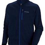 代購商品 Columbia Fast Trek 男刷毛中層夾外套 登山夾克  XS 深藍色 其他尺寸須代購